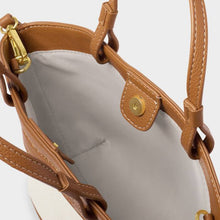 Load image into Gallery viewer, SIENA CANVAS MINI TOTE Canvas Cognac
