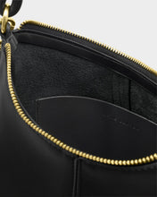 Load image into Gallery viewer, HALLIE SATCHEL BAG Black 27.5cm x 24.5cm x 12cm
