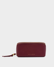Load image into Gallery viewer, FOLD-OUT MIRROR MAKE UP BAG Cherry 8.5cm x 16cm x 8.5cm
