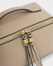 Load image into Gallery viewer, SOHO MEDIUM MAKE UP WASH BAG Light Taupe 11.5cm x 21cm x 11.5cm
