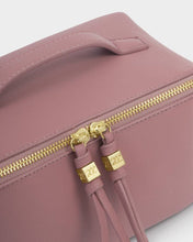 Load image into Gallery viewer, SOHO MEDIUM MAKE UP / WASH BAG  Deep Rose  11.5cm x 21cm x 11.5cm

