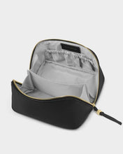 Load image into Gallery viewer, SOHO MEDIUM MAKE UP WASH BAG Black 11.5cm x 21cm x 11.5cm
