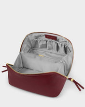 Load image into Gallery viewer, SOHO LARGE MAKE UP  WASH BAG  Cherry  14cm x 25cm x 14cm
