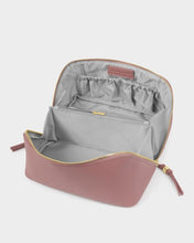 Load image into Gallery viewer, SOHO LARGE MAKE UP / WASH BAG  Deep Rose  14cm x 25cm x 14cm
