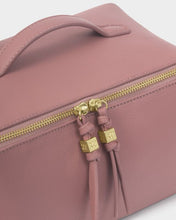 Load image into Gallery viewer, SOHO LARGE MAKE UP / WASH BAG  Deep Rose  14cm x 25cm x 14cm
