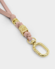 Load image into Gallery viewer, LYLA BAG CHARM KEYRING  Blossom Pink  16.5cm x 0.7cm
