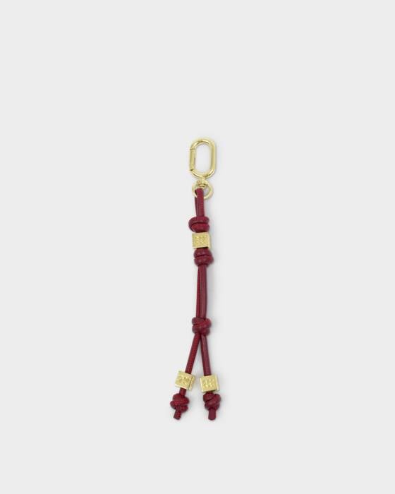 GIA BAG CHARM KEYRING  Cherry  17cm x 4cm