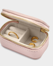 Load image into Gallery viewer, MINI JEWELLERY BOX Light Pink 8.5cm x 5cm x 4.5cm
