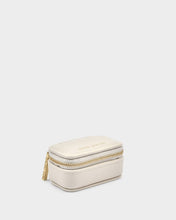 Load image into Gallery viewer, MINI JEWELLERY BOX Off White 8.5cm x 5cm x 4.5cm

