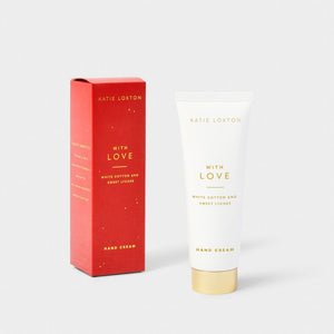 HAND CREAM 'With Love'  Red