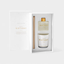 Load image into Gallery viewer, SENTIMENT MINI FRAGRANCE SET &#39;Happy Birthday&#39; White
