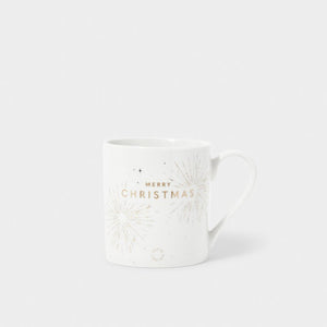 CHRISTMAS MUG | Merry Christmas | 10cm x 11.5cm x 8.8cm