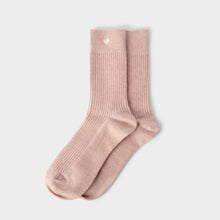 Load image into Gallery viewer, GIFT BOXED SOCKS  HEART  Blush Pink  One Size
