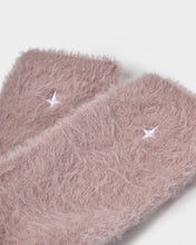 Load image into Gallery viewer, GIFT BOXED FLUFFY SOCKS STAR Pink One Size
