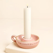 Load image into Gallery viewer, Mum Quote Mini Candle Holder
