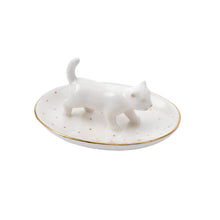 Load image into Gallery viewer, Cool Cat &#39;Little Curiosities&#39; Kitten Ring Dish

