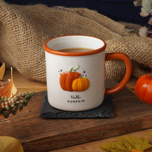 Load image into Gallery viewer, Snuggle Season &#39;Hello Pumpkin&#39; Stoneware Mug

