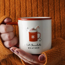 Load image into Gallery viewer, Snuggle Season &#39;Hot Chocolate&#39; Stoneware Mug
