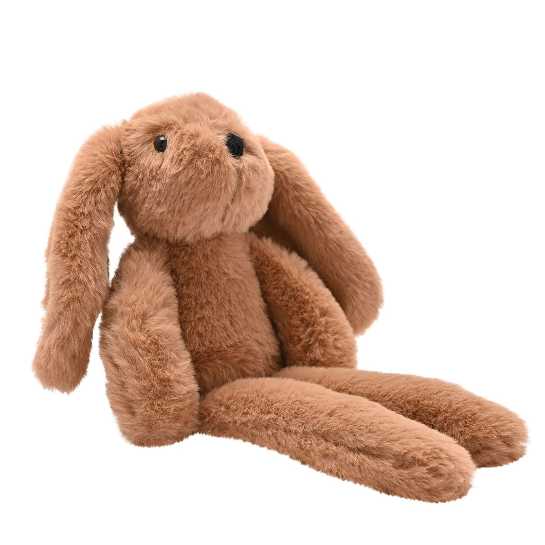 Cookie the Plush Long Leg Dark Brown Bunny - 35cm