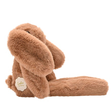 Load image into Gallery viewer, Cookie the Plush Long Leg Dark Brown Bunny - 35cm
