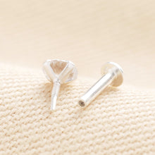 Load image into Gallery viewer, Sterling Silver Diamante Crystal Piercing Earring
