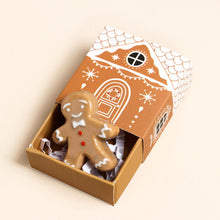 Load image into Gallery viewer, Tiny Matchbox Ceramic Gingerbread Man Token
