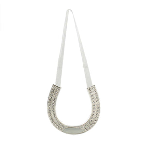 Amore Silverplated Horse Shoe with Engraving Plate