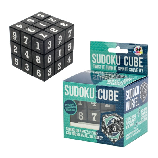 Sudoku Cube - Zebra Blush