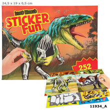 Load image into Gallery viewer, Dino World Sticker Fun - Zebra Blush
