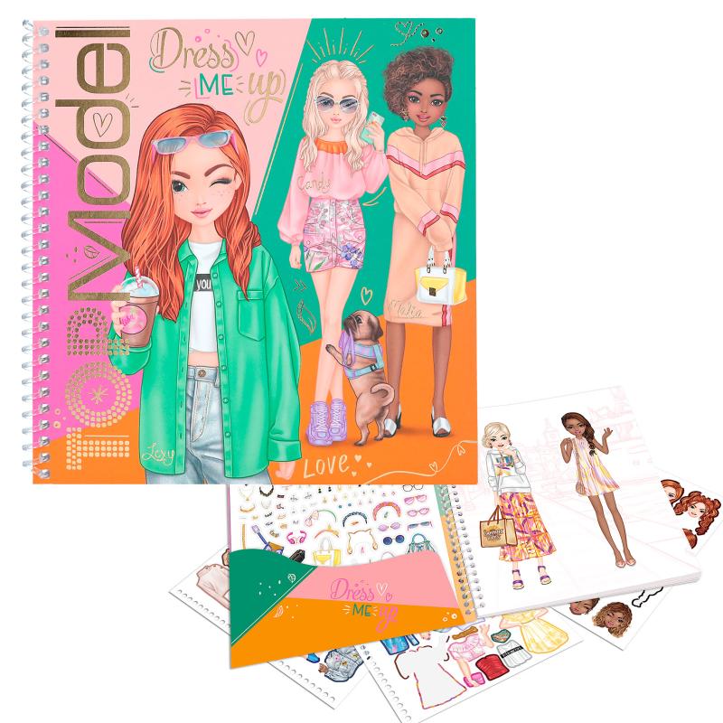TOPModel Dress Me Up Stickerbook