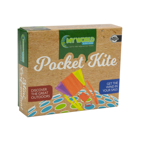 My World Pocket Kite - Zebra Blush