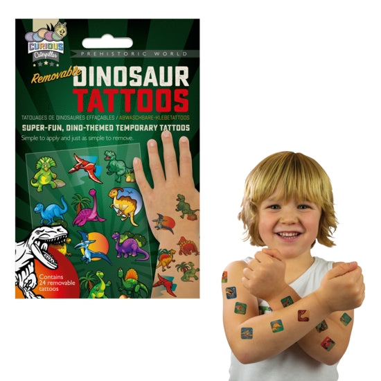 Dinosaur Tattoos - Zebra Blush