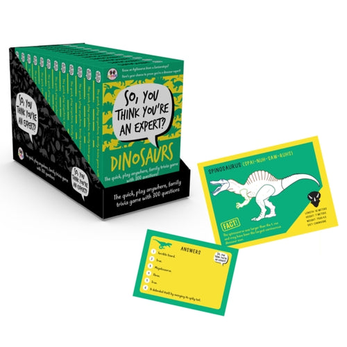 Think You're An Expert? - Dinosaurs - Zebra Blush