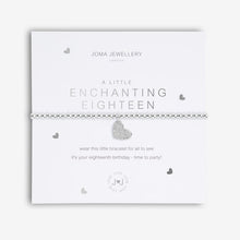 Load image into Gallery viewer, A LITTLE | ENCHANTING EIGHTEEN | Silver | Bracelet - Zebra Blush
