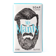 Load image into Gallery viewer, Mr Manly Soap – Sage 200g - Zebra Blush
