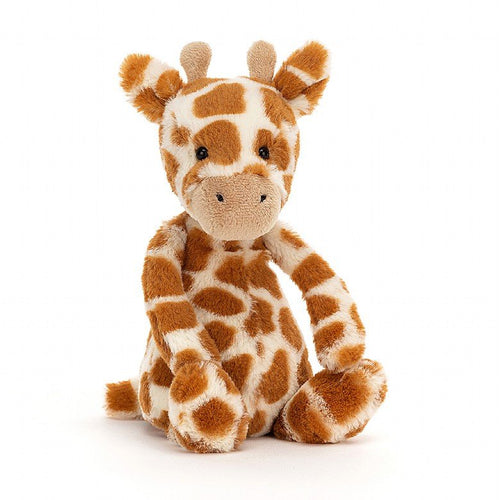 Bashful Giraffe Small - Zebra Blush