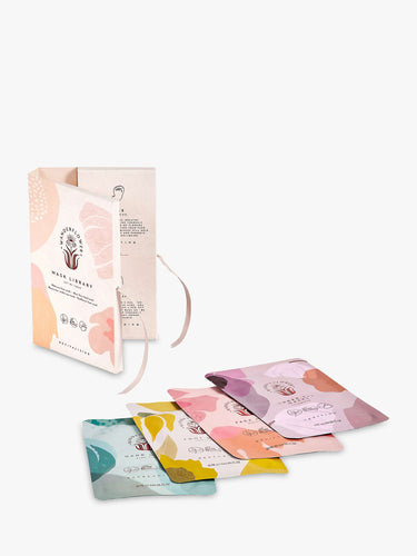 Wanderflower Sheet Mask Library Set - Zebra Blush