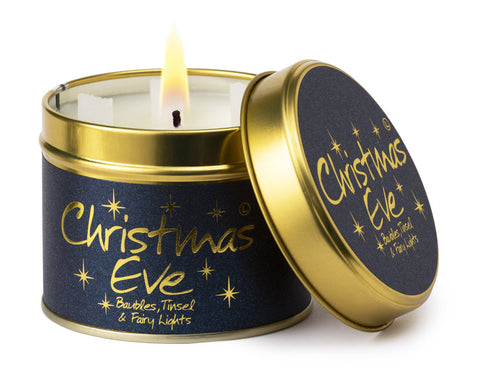 Christmas Eve Scented Tin Candle - Zebra Blush