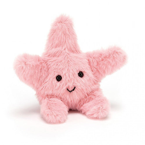 Fluffy Starfish - Zebra Blush