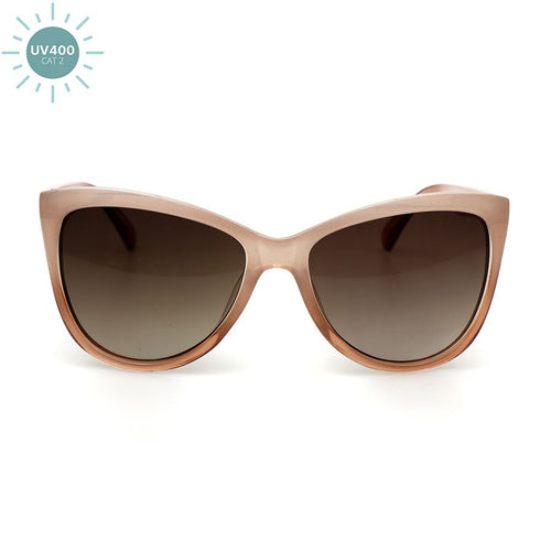 BEIGE OMBRE SUNGLASSES -30006 - Zebra Blush