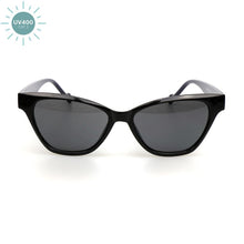 Load image into Gallery viewer, CLASSIC BLACK DEMI SUNGLASSES - 30010 - Zebra Blush
