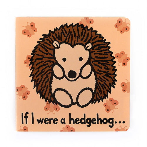 If I Were A Hedgehog Book - Zebra Blush