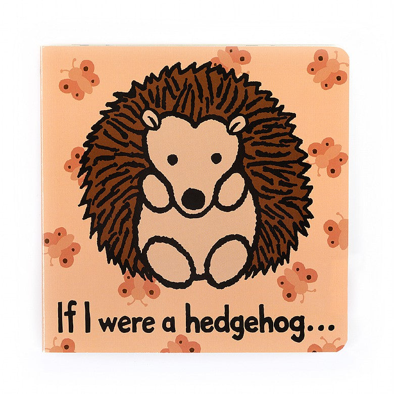 If I Were A Hedgehog Book - Zebra Blush