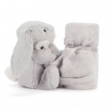 Load image into Gallery viewer, Bashful Silver Bunny Soother - Zebra Blush
