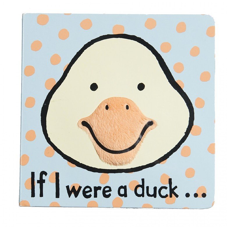 If I were a Duck Book - Zebra Blush