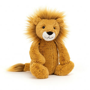 Bashful Lion - Medium - Zebra Blush