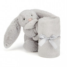 Load image into Gallery viewer, Bashful Silver Bunny Soother - Zebra Blush
