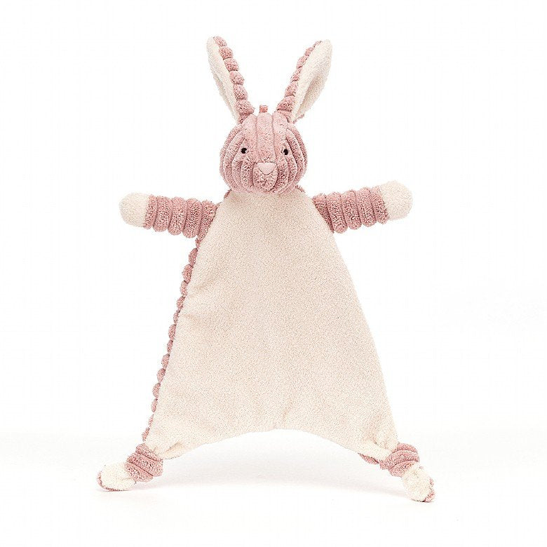 Cordy Roy Baby Bunny Soother - Zebra Blush