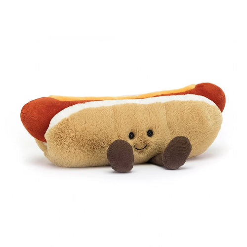 Amuseable Hot Dog - Zebra Blush