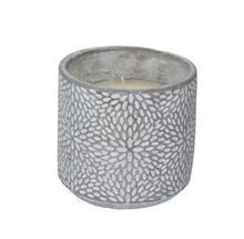 Sunburst Citronella Candle, Lrg - Zebra Blush